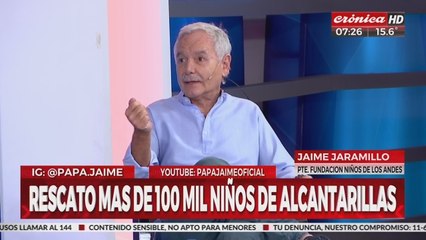 Jaime Jaramillo nos honra con su visita en los estudios Crónica HD