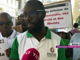 Manifestation à Saint-Etienne pour dénoncer la situation au Sénégal - Reportage TL7 - TL7, Télévision loire 7