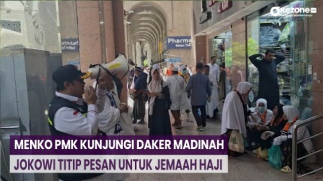 Menko PMK Kunjungi Daker Madinah, Ini Pesan Jokowi untuk Jemaah dan Petugas Haji Indonesia