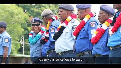 Police thank govts for staging farewells In East Sepik.