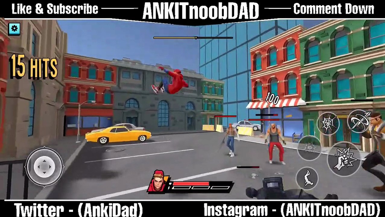 SPIDERMAN BOSS FIGHT MOBILE GAMES ACTION GAMEPLAY IOS ANDROID @1_HD