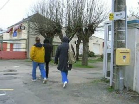 Sainte Luce sur Loire : petite place promenade de Bellevue