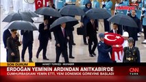 Erdoğan yemin edip resmen göreve başladı!