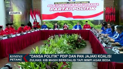 PDI Perjuangan dan PAN Jajaki Koalisi, Megawati: Politik Asyik Seperti Berdansa...