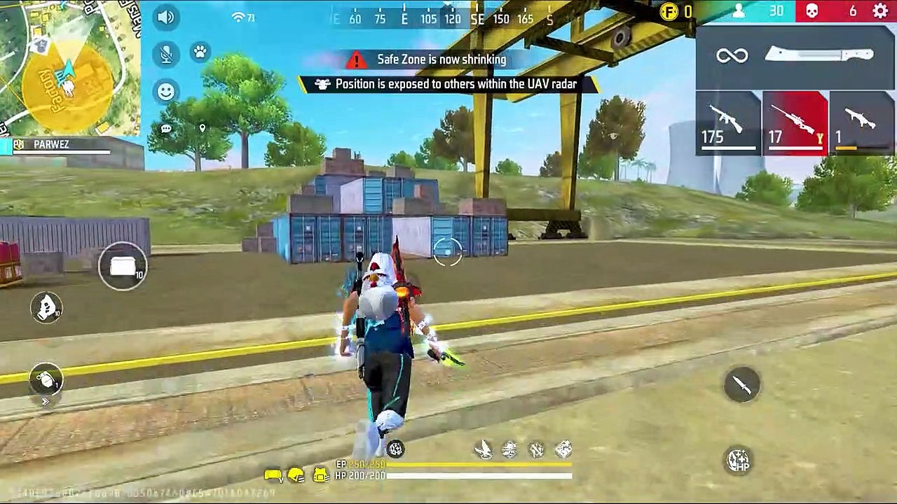 FREEFIRE Solo vs Squad Thompson + AWM  17 Kills Total - Garena free fire _ PK GAMERS #freefire