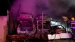 Conforme chefe do Detran de Cascavel, oito veículos foram atingidos por incêndio criminoso