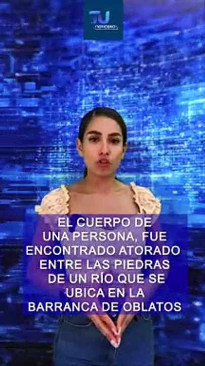 Localizaron el cuerpo de una persona atorado entre piedras, dentro de un río; en la barranca de Oblatos  #TuNotiReel