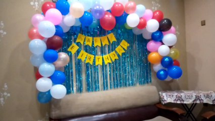 birthday decoration, in budget ideas