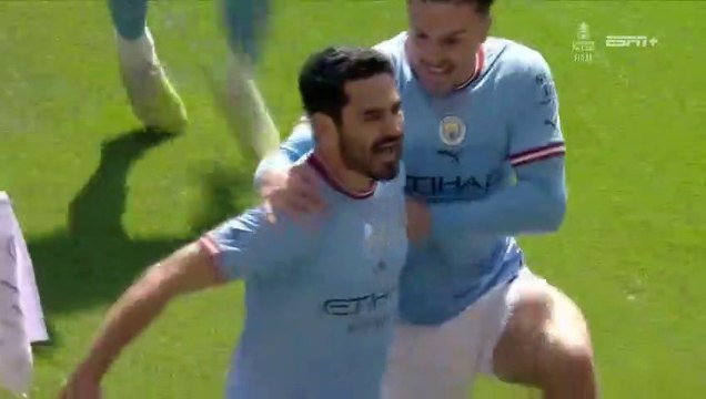 Ilkay Gundogan Goal - Manchester City vs Manchester United 1-0 03/06/2023