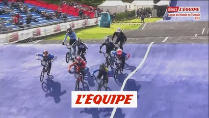 La victoire de Mahieu à Sakarya en vidéo - BMX - CM (H)