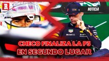 Checo FINALIZA la P3 en SEGUNDO LUGAR