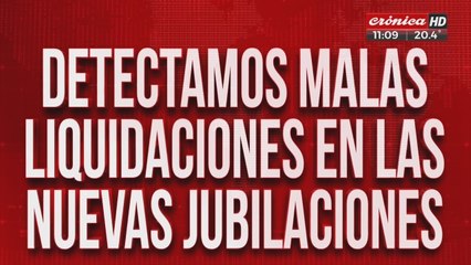Detectamos malas liquidaciones en las nuevas jubilaciones