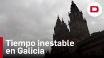 Domingo con tiempo inestable en Galicia, lluvias y temperaturas en descenso