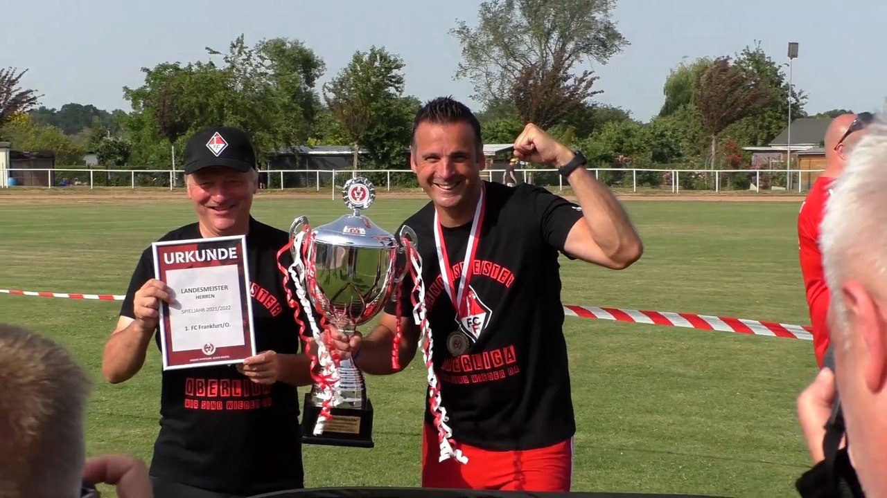 Aufstieg perfekt: Bechmann schießt Frankfurt/Oder in die Oberliga