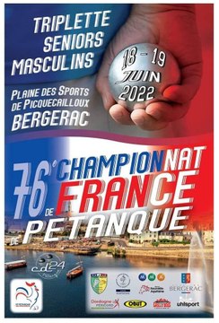 CHPT DE FRANCE TRIP SENIORS - BERGERAC 2022