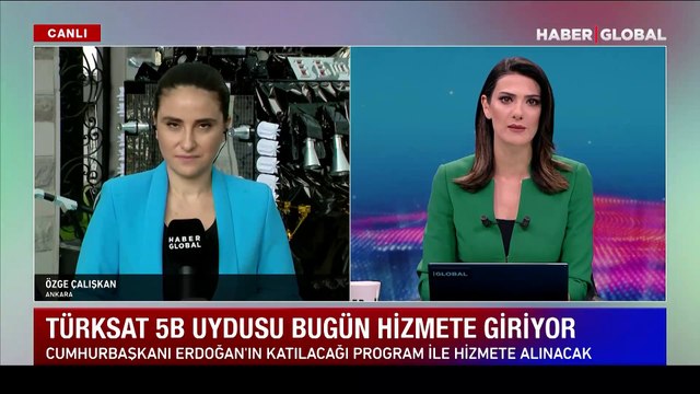 Türksat 5B uydusu bugün hizmete giriyor: Bakan Karaismailoğlu'dan Haber Global'de açıklamalar