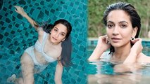 Kriti Kharbanda Hot Bikini Look, Swimming Pool Bold Photoshoot Viral | Boldsky *Entertainment