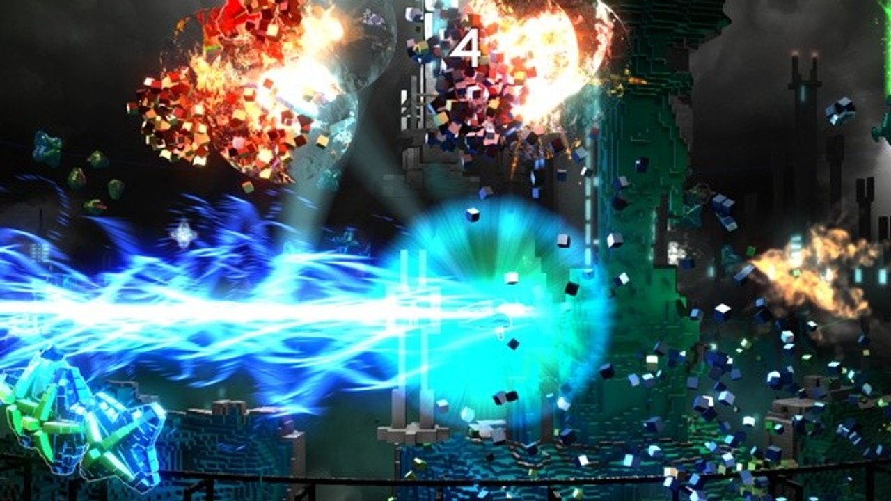 Resogun - gameplay-trailer zum ps4-shoot 'em up