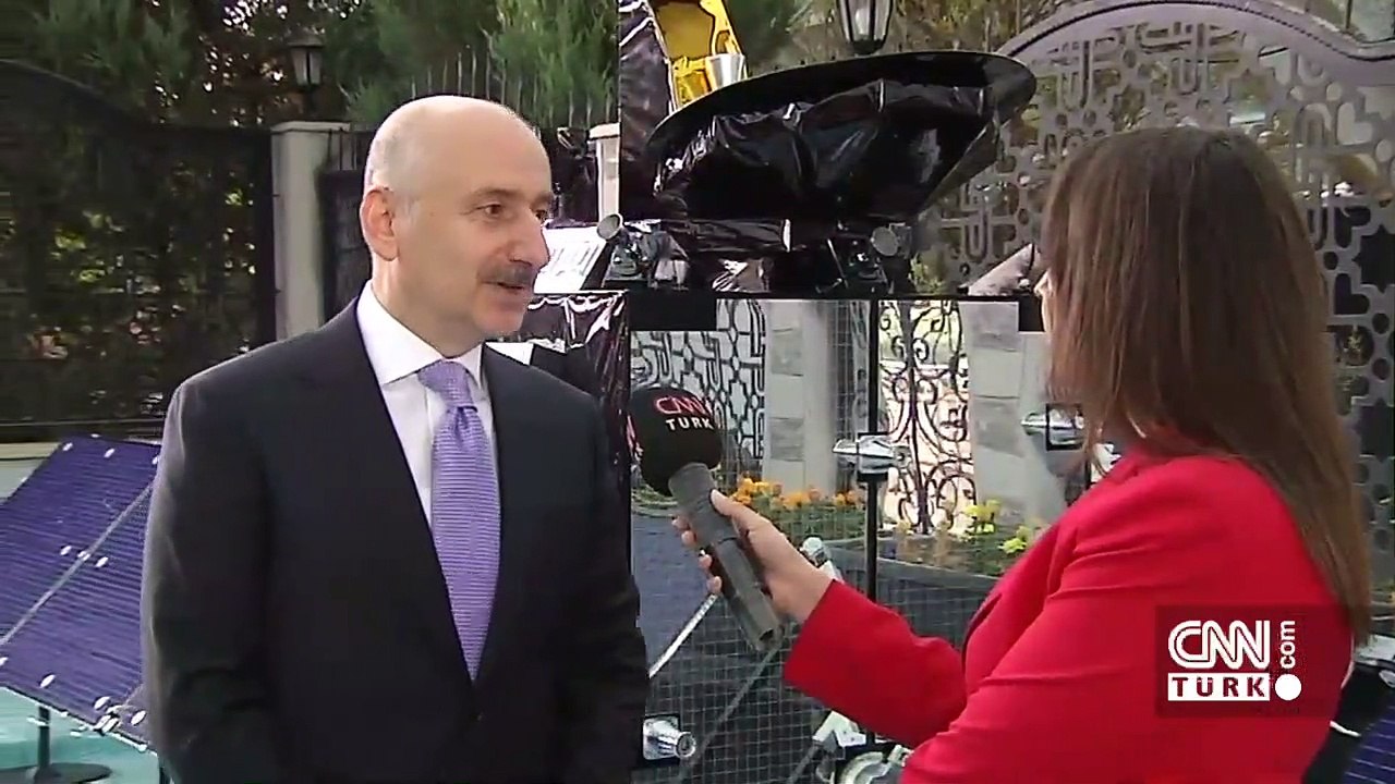 Türksat 5B uydusu hizmete alınıyor! Bakan Karaismailoğlu CNN TÜRK'te