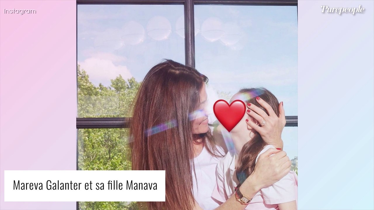 Mareva Galanter pose avec sa fille Manava : cheveux longs et regard complice, elle a bien grandi