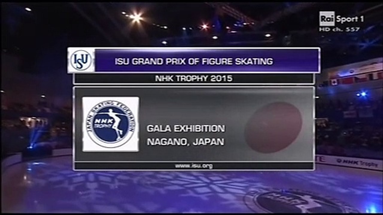 NHK15 - Commentators mention Hanyu (RAI ITA)