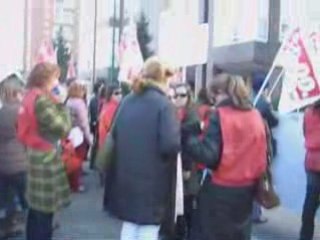 VALLADOLID. Huelga Justicia. concentracion sede PSOE