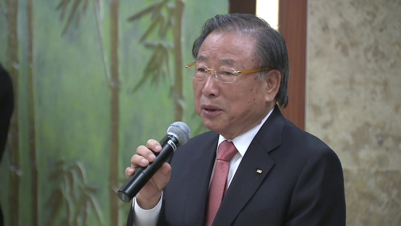 [기업] 조석래 효성 명예회장, 영산외교인상 수상..."경제외교에 헌신" / YTN