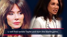 18 The Bold and The Beautiful Spoilers Li Blames Taylor and The Forresters For Finn's Demise.