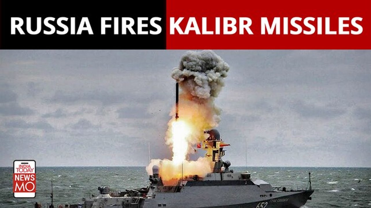 Ukraine-Russia War: Putin's Black Sea Fleet Fires Kalibr Missiles, Strikes Ukraine's Weapons Depot 