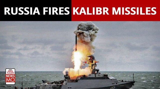 Ukraine-Russia War: Putin's Black Sea Fleet Fires Kalibr Missiles, Strikes Ukraine's Weapons Depot 