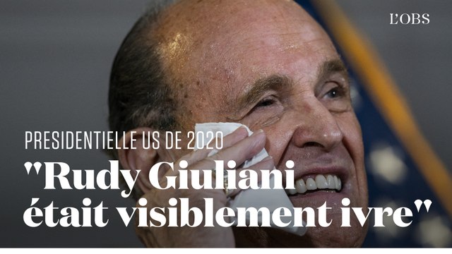 Le soir de l'élection de 2020, Trump n'a écouté que Giuliani... qui était ivre