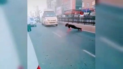 Bu da trafik sapığı! Başrolde yine yabancı uyruklu bir kendini bilmez var