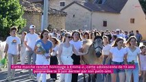 Assassinat d’Emma : l'émotion de ses parents lors de la marche blanche organisée en sa mémoire