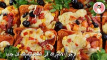 فطور صباحي سهل وسريع واكيد لذيذ بيتزا التوست السريعة مع رباح محمد