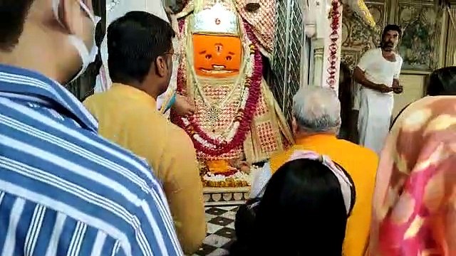 राज्यपाल कलराज मिश्र ने किए घाट के बालाजी से मांगा ये आर्शिवाद