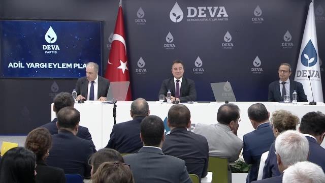 Ali Babacan, Partisinin Yargıyla İlgili Eylem Planını Açıkladı: Yürütmenin Yargı Üzerindeki Gölgesini Kaldıracağız