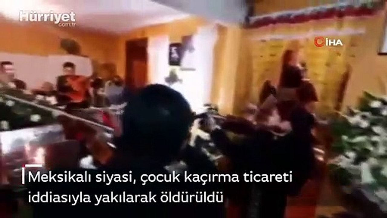 Meksikalı siyasi, çocuk kaçırma ticareti iddiasıyla yakılarak öldürüldü