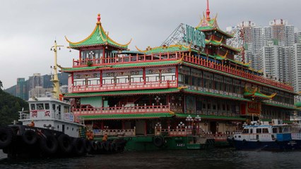 Hong Kong's famous Jumbo Floating Restaurant leaves long-time home for new secret location
