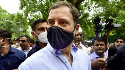 Watch: Rahul Gandhi leaves ED office after 4 hours of questioning on Day 2