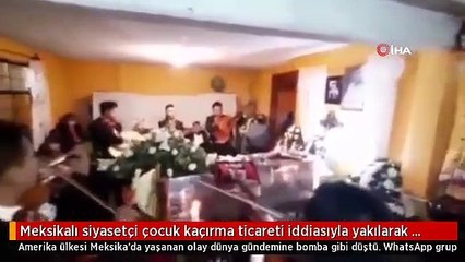 Siyasetçiyi çocuk kaçırma ticareti iddiasıyla yakarak öldürdüler!
