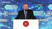 Cumhurbaşkanı Erdoğan, Türksat 5B Uydusu Hizmete Alma Töreni'ne katıldı