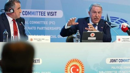 Bakan Akar'dan "Kıbrıs'ın kuzeyinde işgaliniz sürüyor" diyen Yunan parlamentere tepki: Siz kavga etmek istiyorsunuz