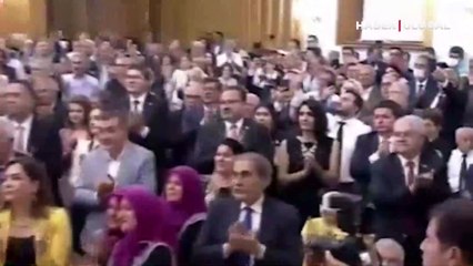 Kemal Kılıçdaroğlu'nun grup toplantısındaki duygusal anları