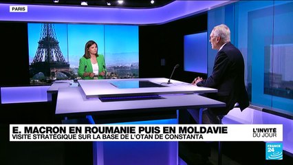 Visite d'Emmanuel Macron en Roumanie : "C'est important de montrer de la solidarité"