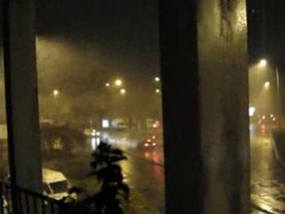 Tempête sur Courbevoie (92) le 12 mars 2008