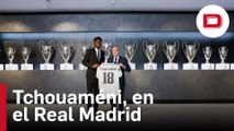 Tchouaméni conquista al Madrid con un discurso en español: «Vamos a trabajar para ganar más títulos»