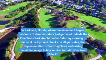 'March For Our Lives' protests against gun violence sweep nation