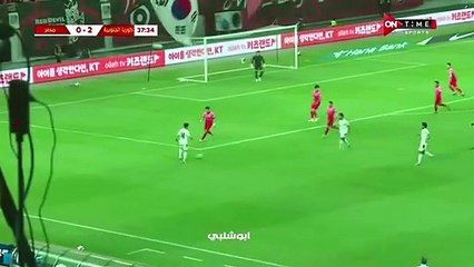 Mustafa Muhammed, Güney Kore'ye golünü attı