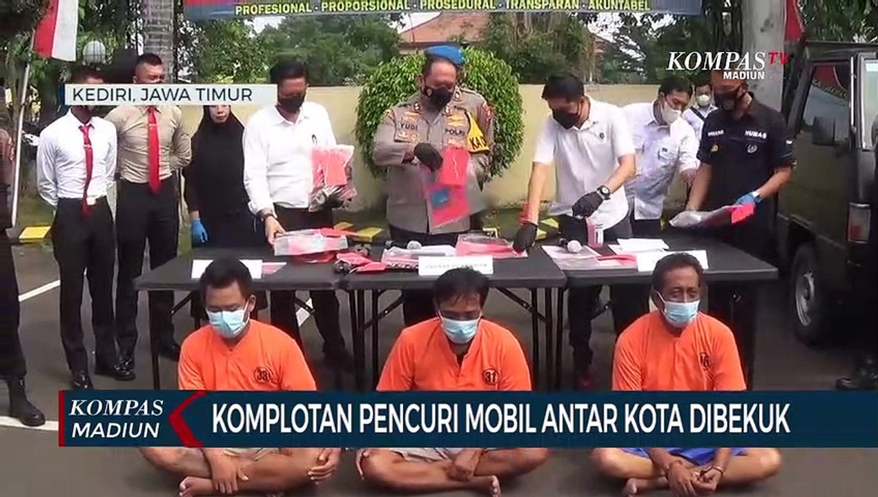 Komplotan Pencuri Mobil Antar Kota Dibekuk