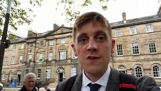 Scottish Independence: Scotsman Political Editor Alistair Grant at Bute House today